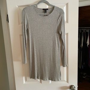 Comfortable-flowy gray dress